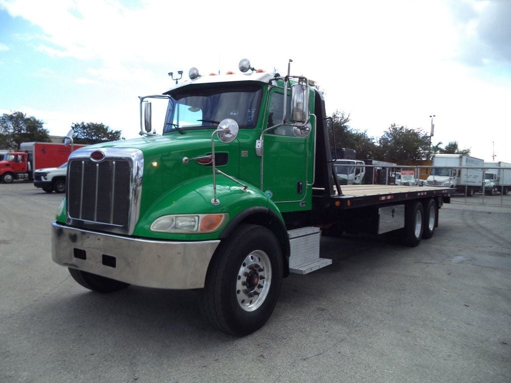 2016 Peterbilt 348 w/ Century 28ft Industrial Carrier 15 Ton Tamdem Axle