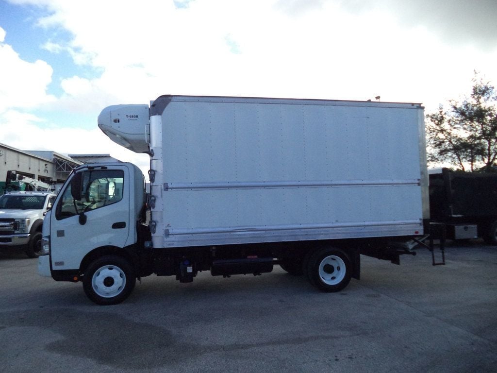2020 HINO 195 w/ 16ft Refrigerated Box Truck Thermo King T680 & Liftg