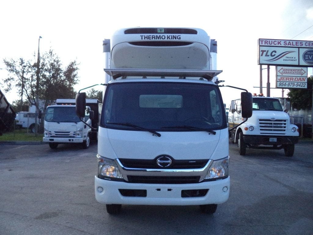 2020 HINO 195 w/ 16ft Refrigerated Box Truck Thermo King T680 & Liftg