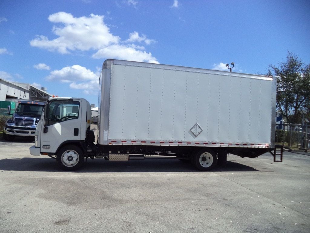 2023 Isuzu NPR HD Gas w/ 20ft x 96in H Box Truck Dry Cargo Box & Liftgate