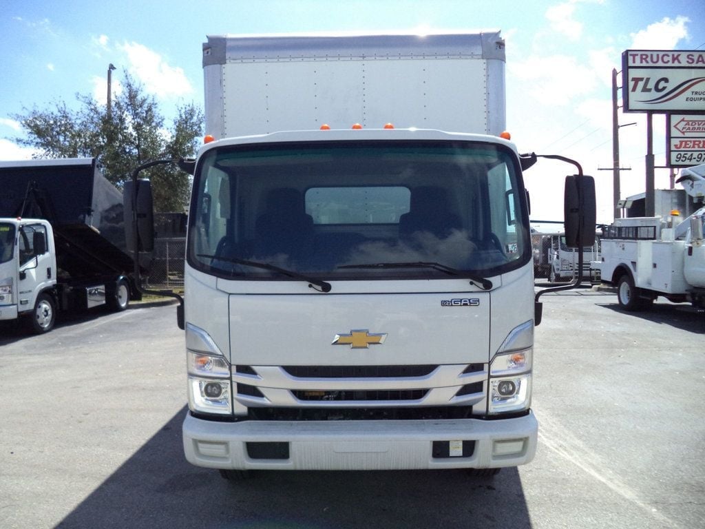 2023 Isuzu NPR HD Gas w/ 20ft x 96in H Box Truck Dry Cargo Box & Liftgate