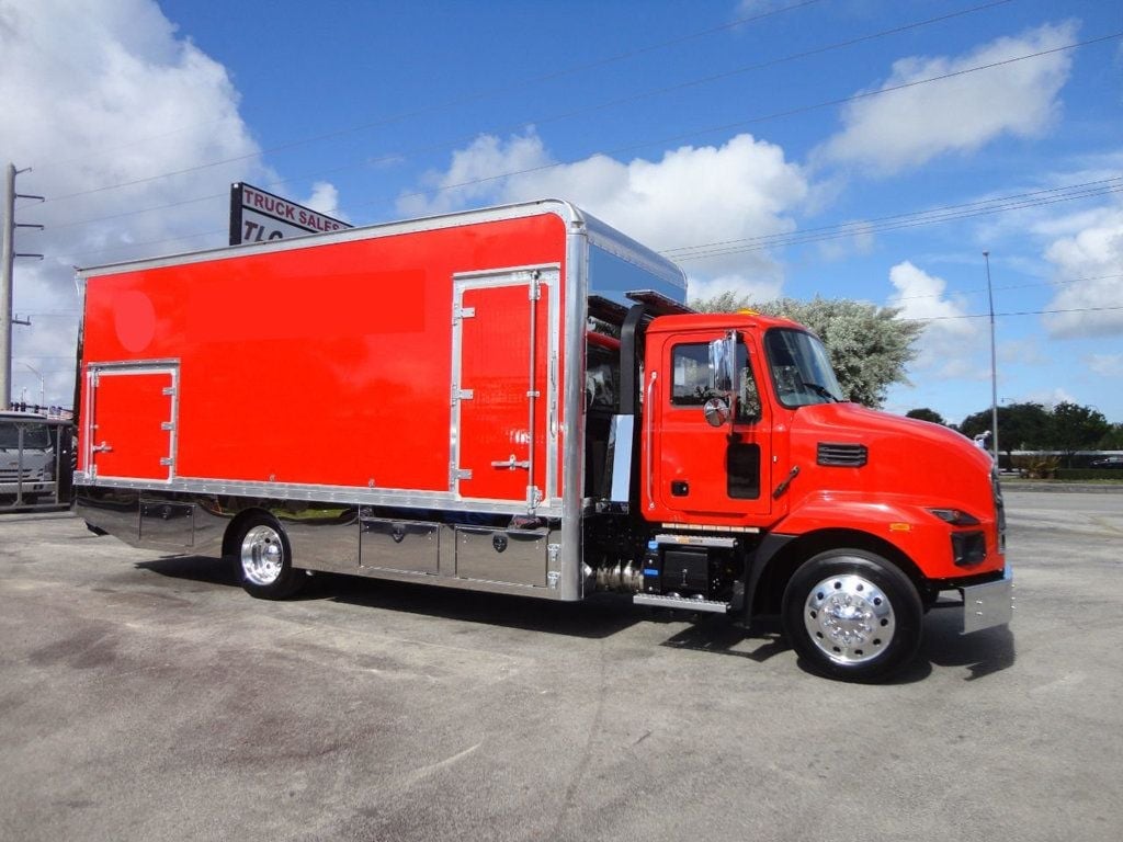 2022 Mack MD6 Enclosed TowBox 22ft JerrDan *Shark* Rollback Tow Truck