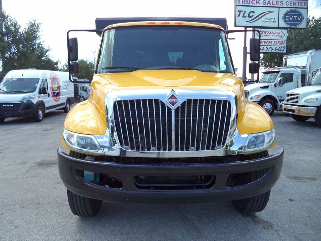 2019 International 4300 w/ New 18ft Steel Trash Dump Body Landscape Dump