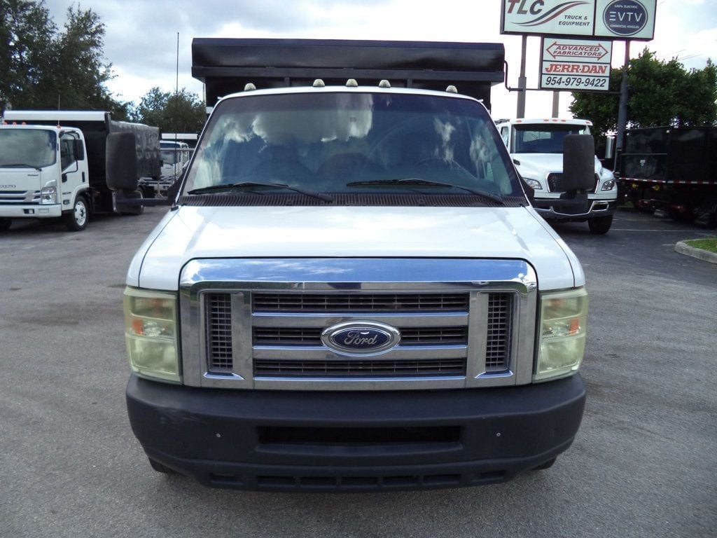 2011 Ford E450 w/ New 15ft Steel Trash Dump Body Landscape Dump Truck