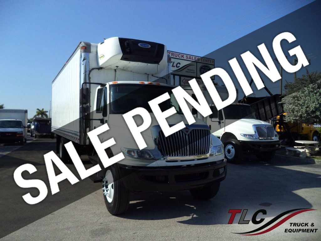 2019 International 4300 w/ 26ft Refrigerated Box Truck Carrier Supra 860 Reefer