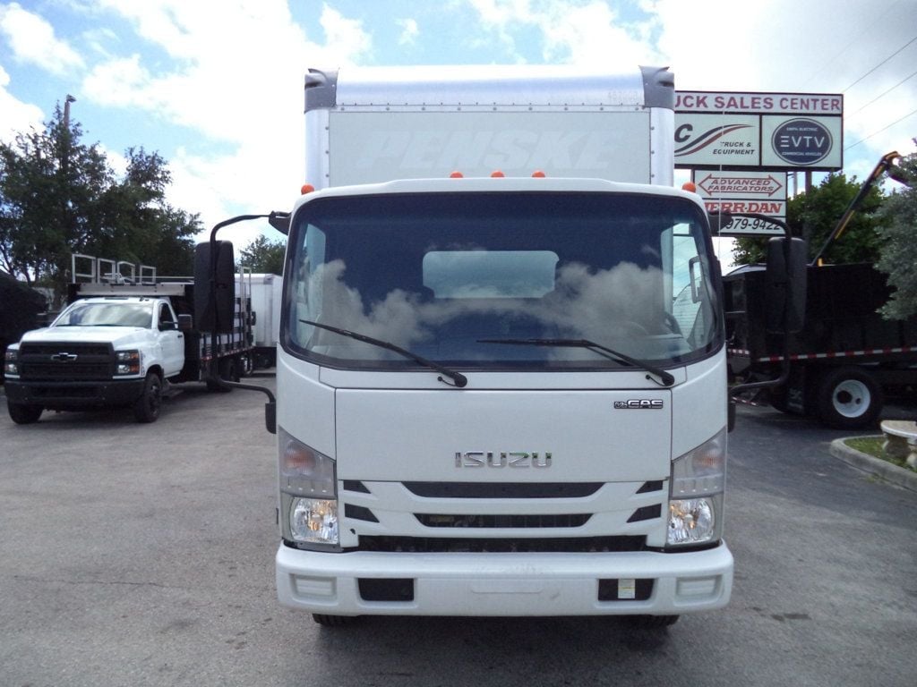 2021 Isuzu NPR HD Gas w/ 16ft  Box Truck Dry Cargo Box & Alum Liftgt