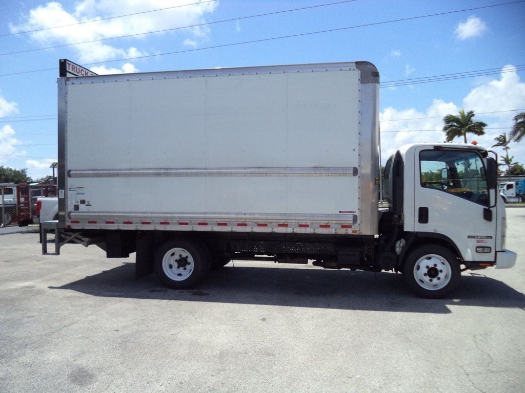 2020 Isuzu NPR HD Gas With 16ft Box Truck Dry Cargo Truck & Aluminum Liftgate