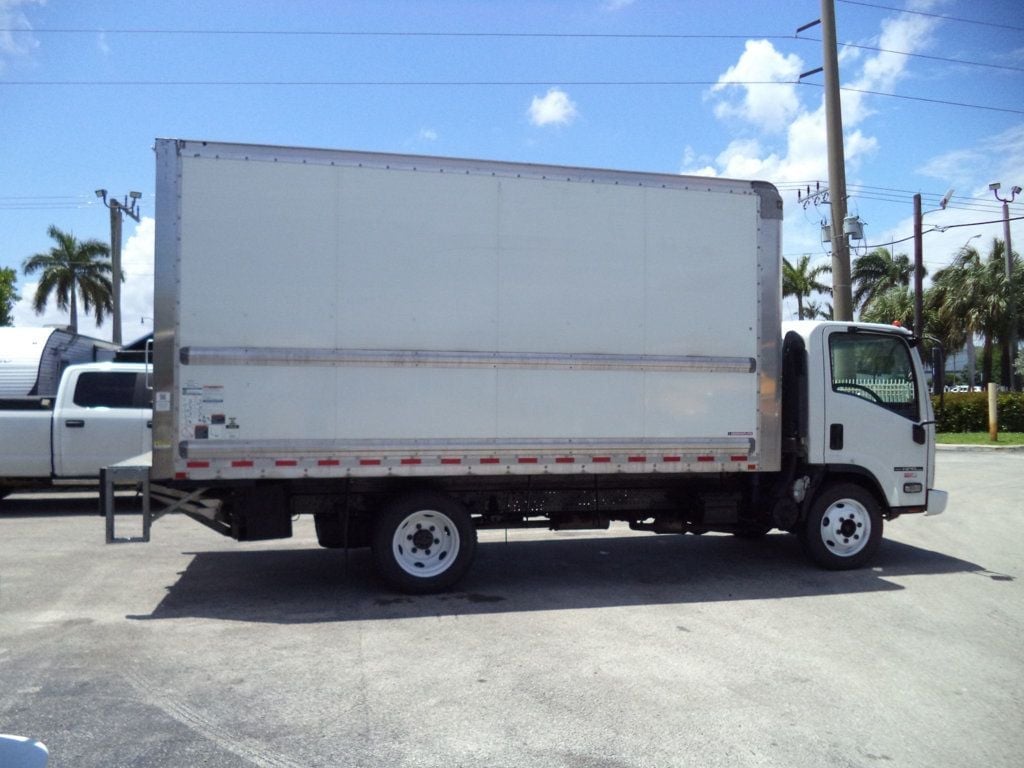 2020 Isuzu NPR HD Gas With 16ft Box Truck Dry Cargo Truck & Aluminum Liftgate