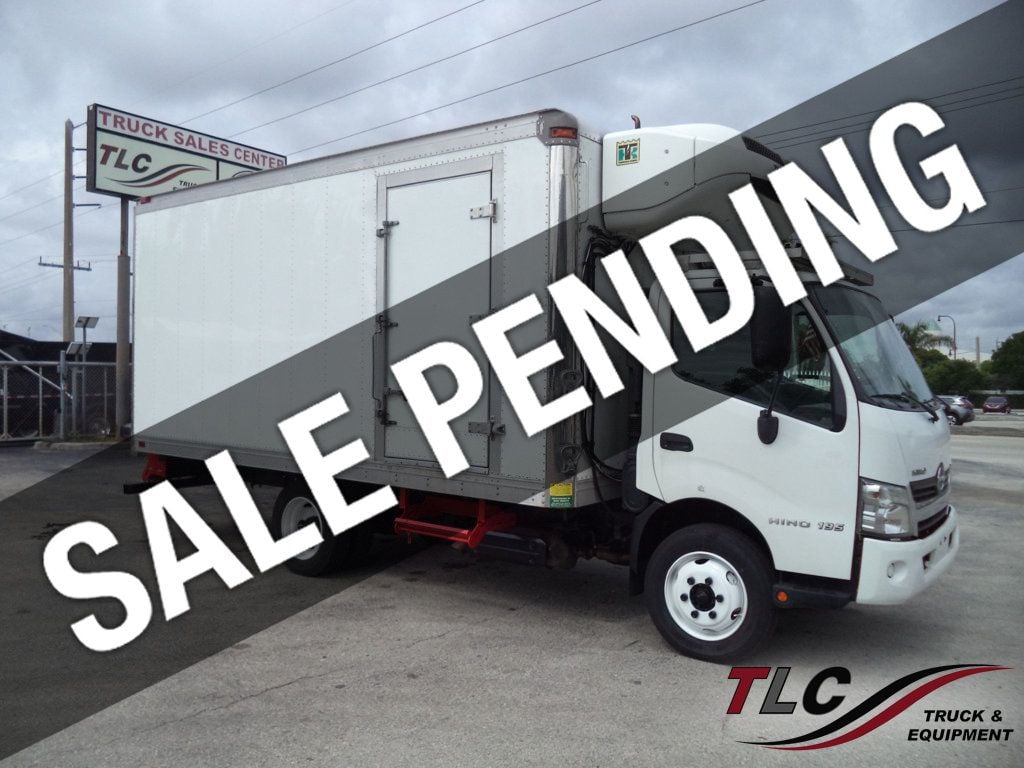 2019 HINO 195 w/ 16ft Refrigerated Box Truck Thermo King T580R
