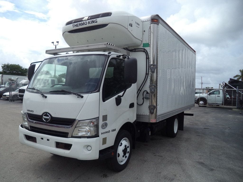 2019 HINO 195 w/ 16ft Refrigerated Box Truck Thermo King T580R