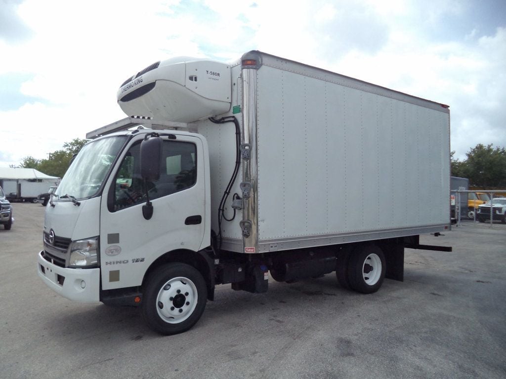 2019 HINO 195 w/ 16ft Refrigerated Box Truck Thermo King T580R