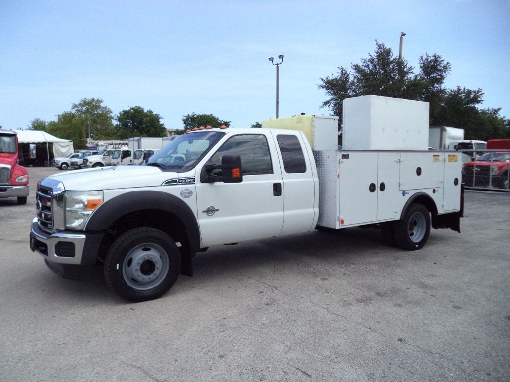 2011 Ford F450 4X4 Extended Cab w/ IMT Mechanics Truck 16′ Crane Body Welder Compressor