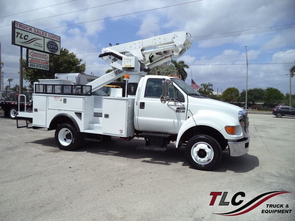 2013 Ford F650 40ft Versalift Articulated Telescopic Boom Bucket Truck
