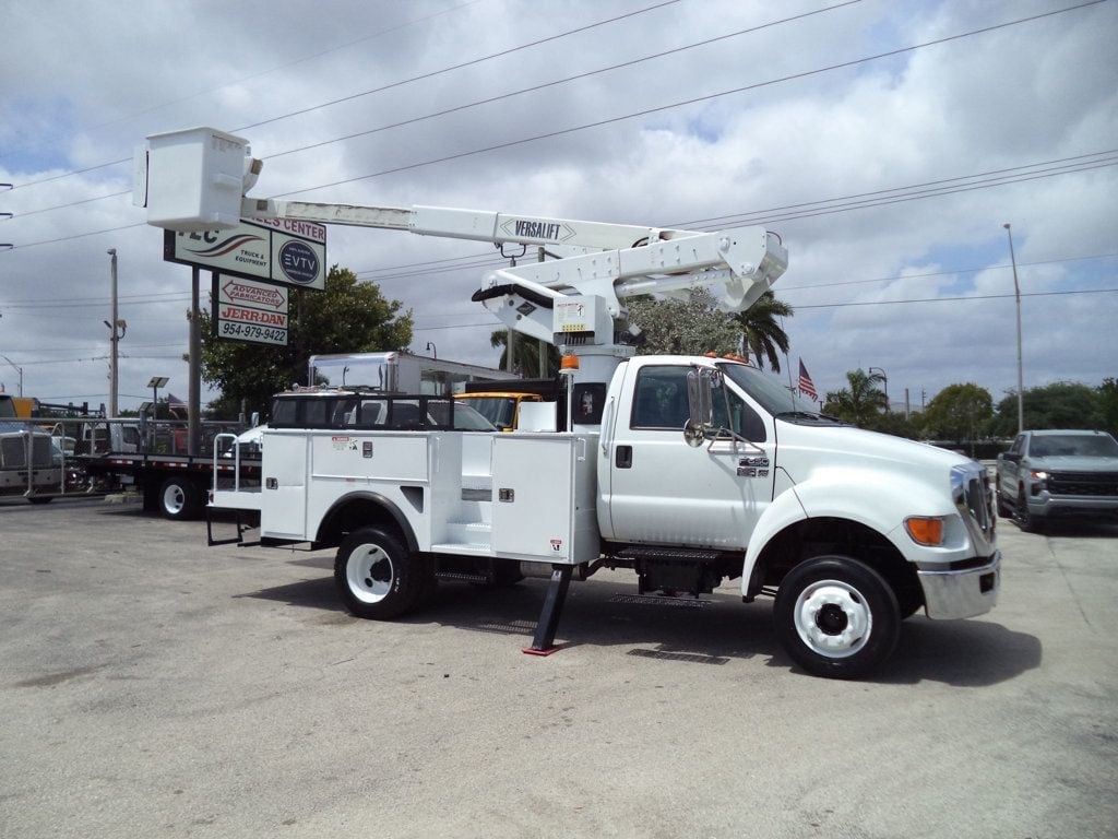 2013 Ford F650 40ft Versalift Articulated Telescopic Boom Bucket Truck