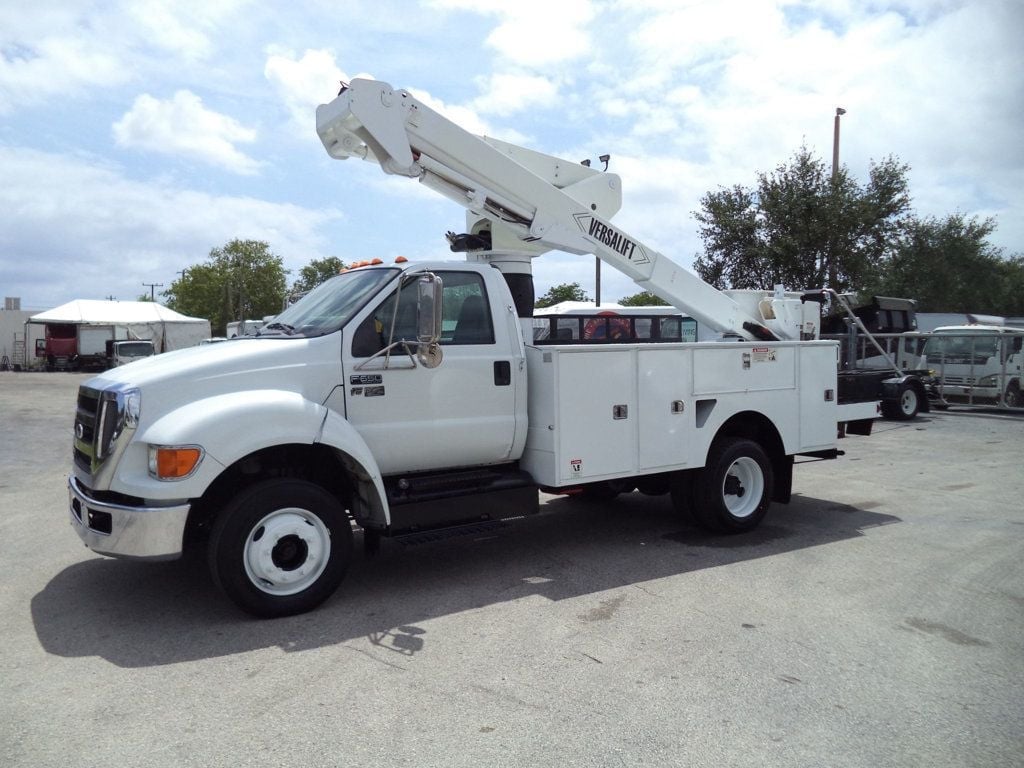2013 Ford F650 40ft Versalift Articulated Telescopic Boom Bucket Truck