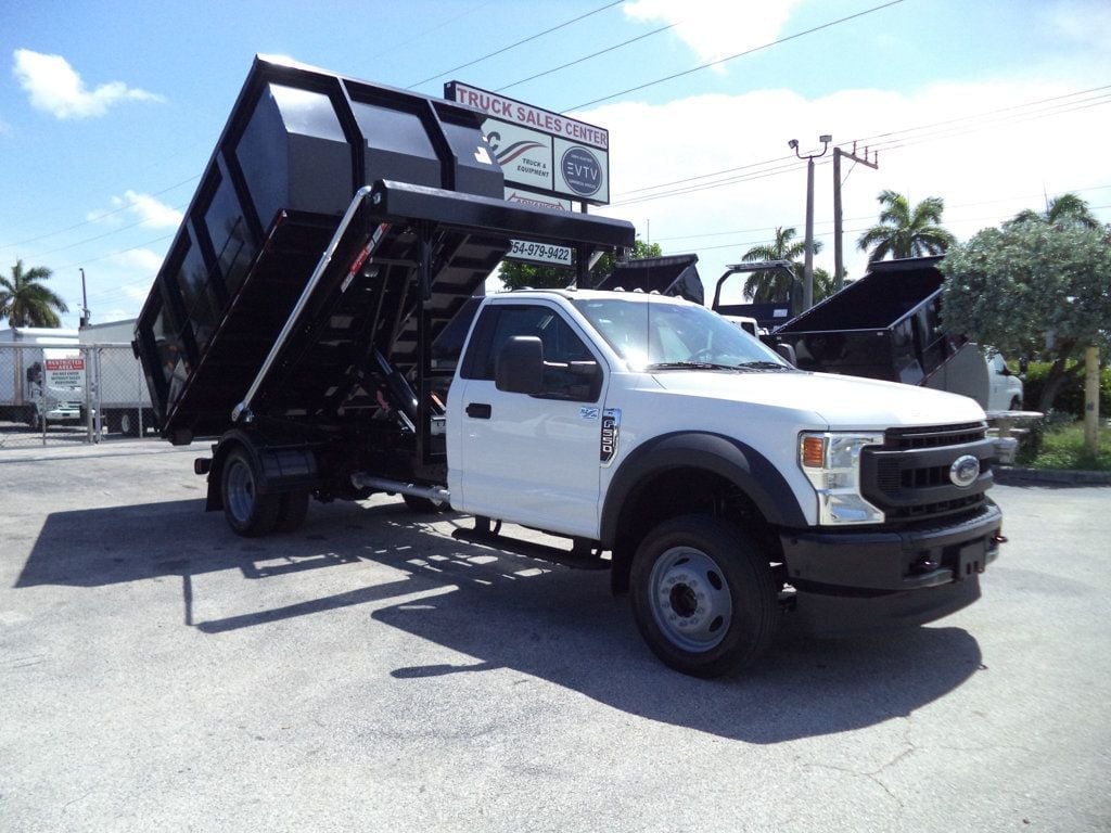 2020 Ford F550 4×4 w/ 11ft Switch-N-Go Roll Off Truck Landscape Trash Dump