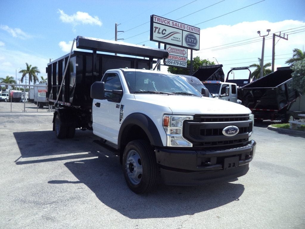 2020 Ford F550 4×4 w/ 11ft Switch-N-Go Roll Off Truck Landscape Trash Dump
