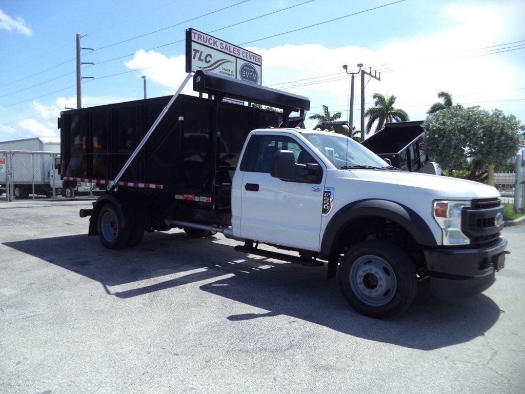 2020 Ford F550 4×4 w/ 11ft Switch-N-Go Roll Off Truck Landscape Trash Dump