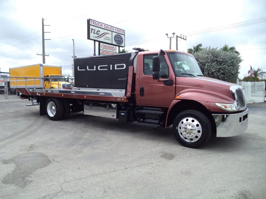 2020 International MV607 w/ Brand New 22′ JerrDan 6 Ton XLP Car Carrier Rollback