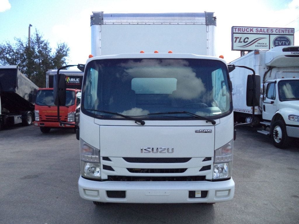 2020 Isuzu NPR HD Gas With 16ft Box Truck Dry Cargo Truck & Aluminum Liftgate