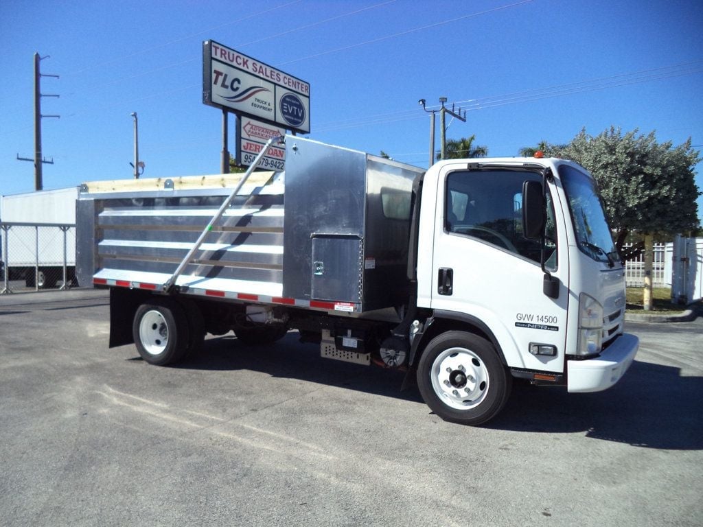 2020 Isuzu NPR HD Gas w/ New 14ft Landscape Body Aluminum Dump Truck