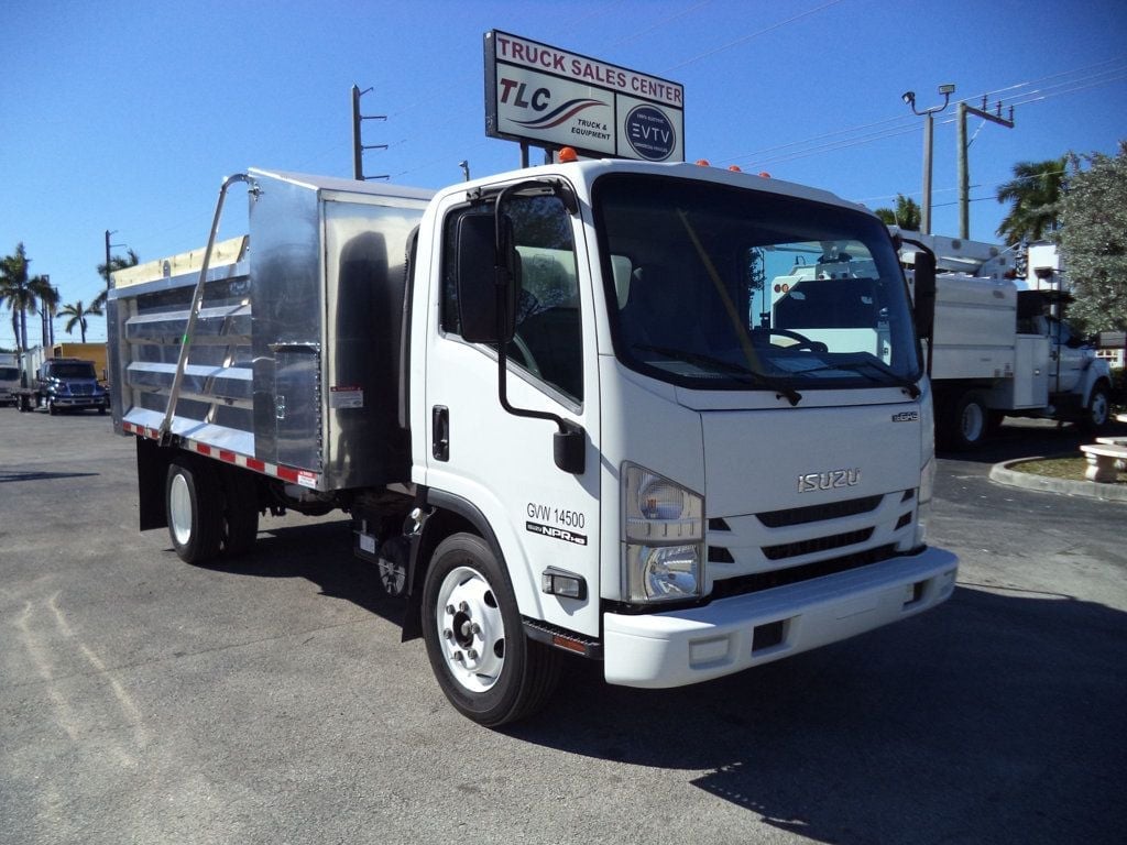 2020 Isuzu NPR HD Gas w/ New 14ft Landscape Body Aluminum Dump Truck