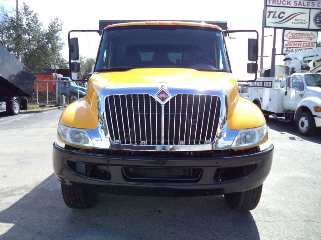 2019 International 4300 w/ New 18ft Steel Trash Dump Body Landscape Dump