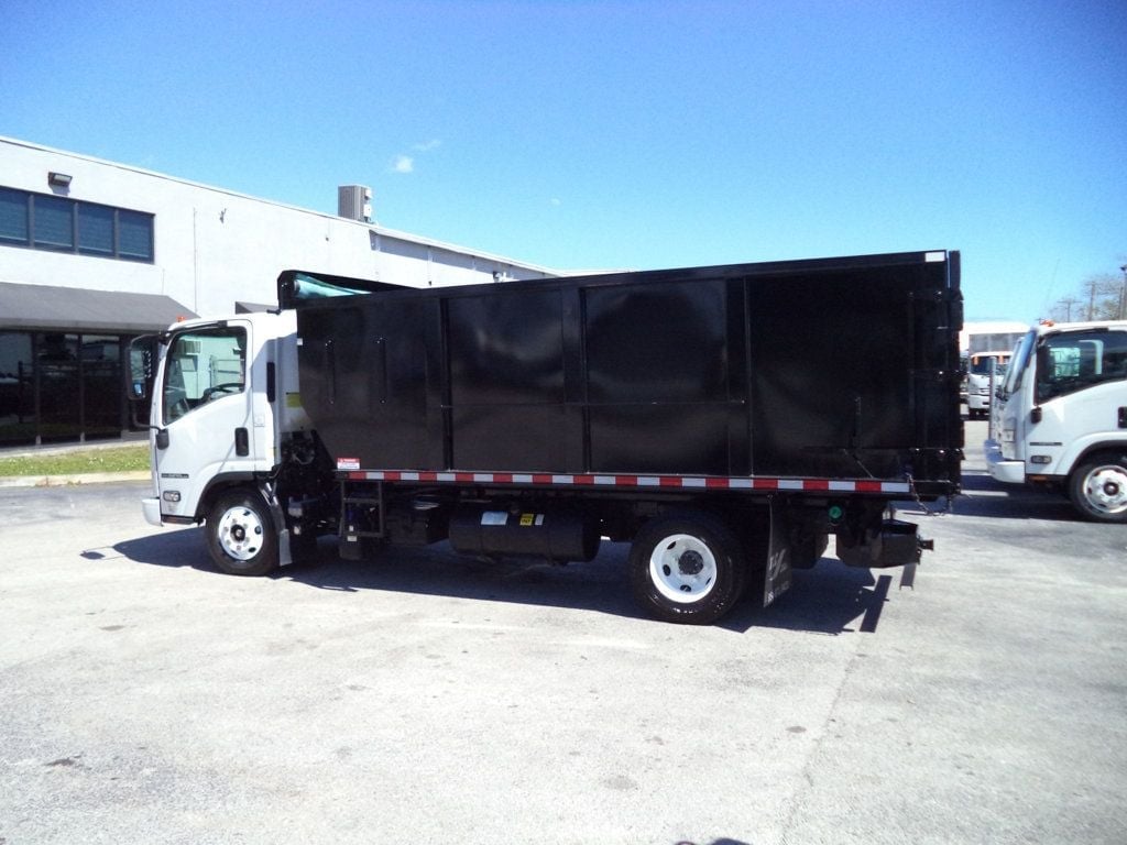 2021 Isuzu NPR HD w/ New 15ft Landscape Body Steel Dump Truck