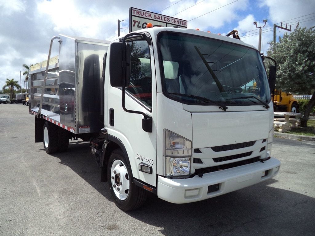 2021 Isuzu NPR HD Gas w/ New 14ft Landscape Body Aluminum Dump Truck