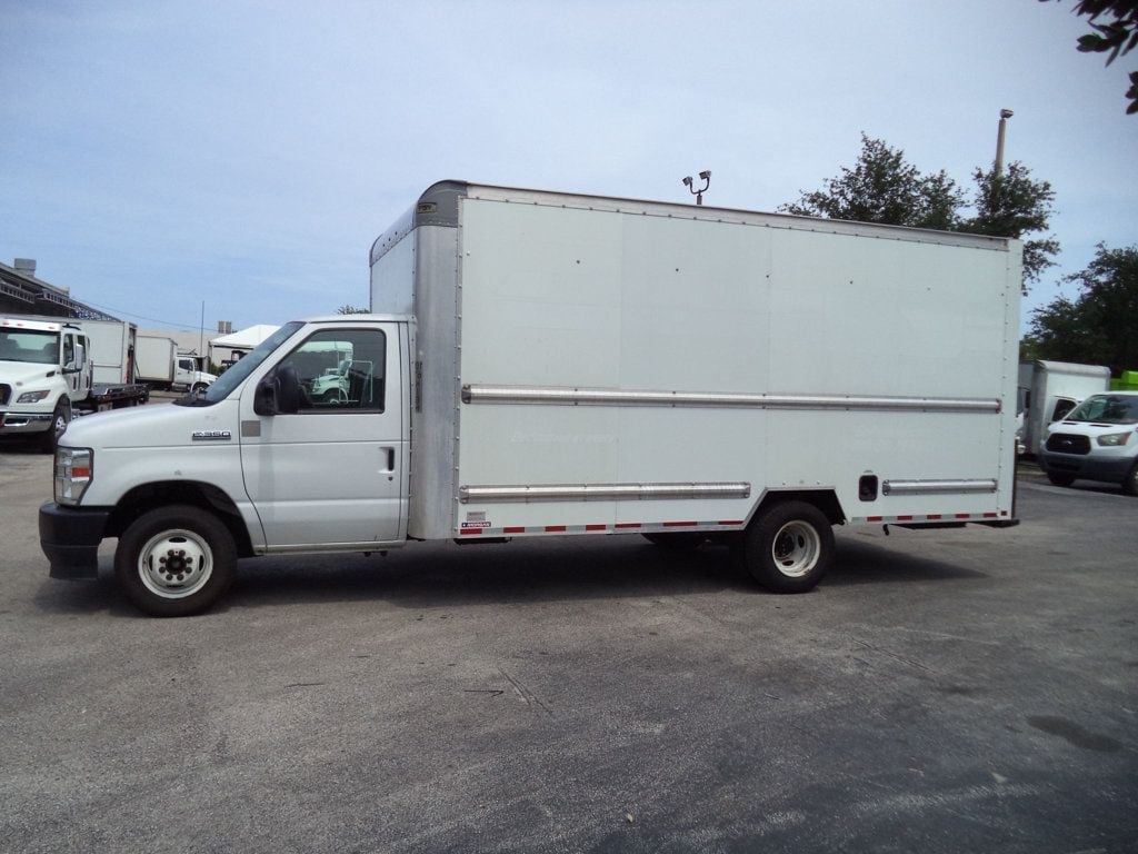 2022 Ford E350 Cutaway w/ 16ft Box Truck Dry Cargo Truck & Aluminum Ramp