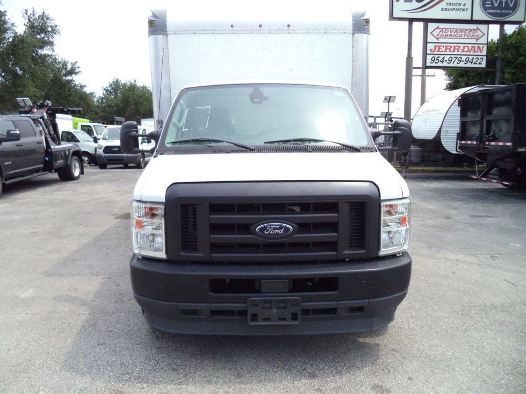 2022 Ford E350 Cutaway w/ 16ft Box Truck Dry Cargo Truck & Aluminum Ramp