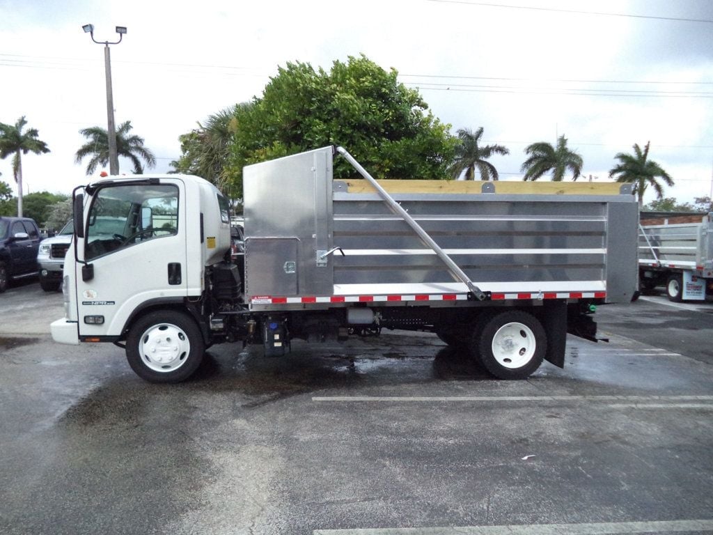 2020 Isuzu NPR XD w/ New 14ft Landscape Body Aluminum Dump Truck