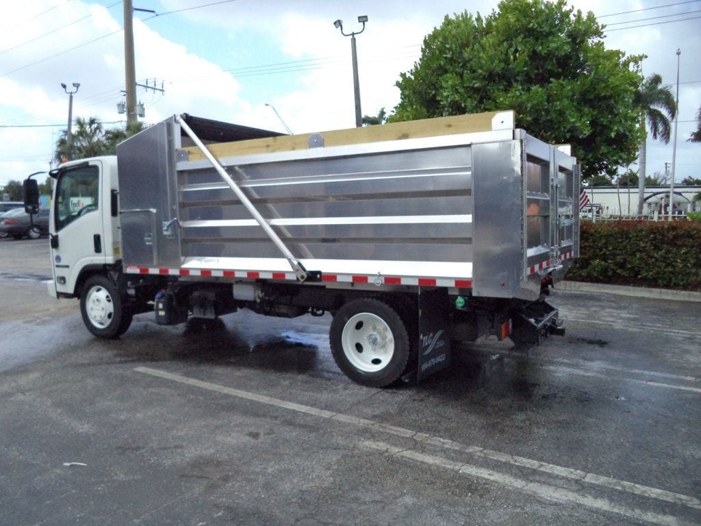 2020 Isuzu NPR XD w/ New 14ft Landscape Body Aluminum Dump Truck