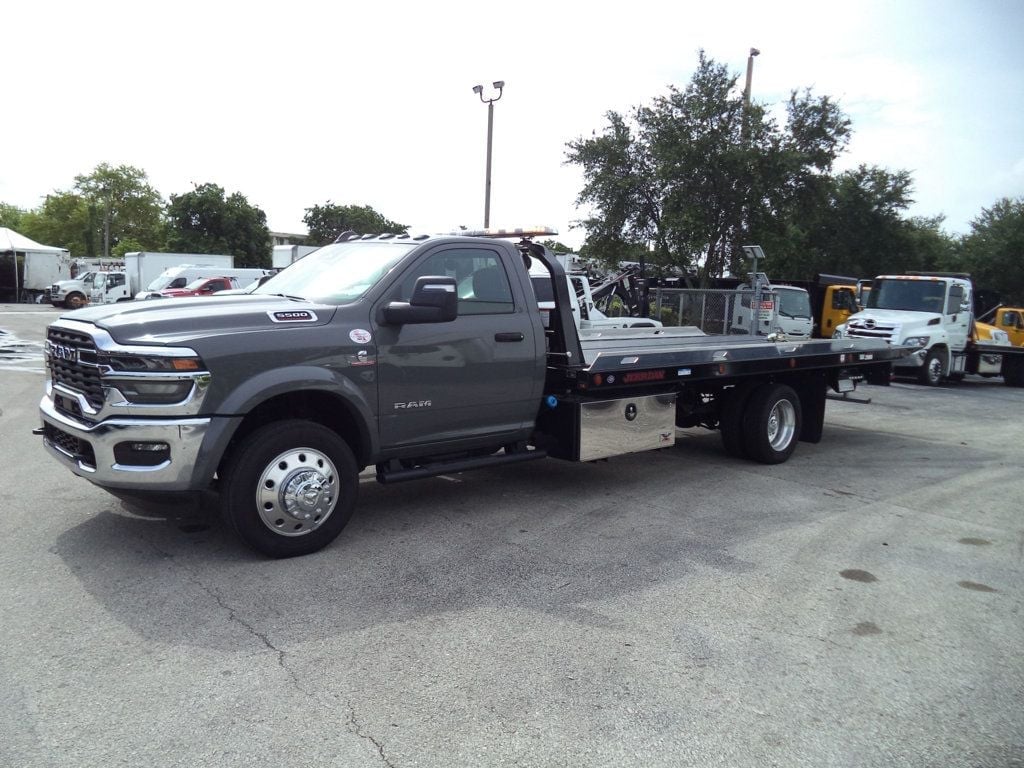 2026 Ram 5500 Big Horn 4×4 w/ 20ft JerrDan Car Carrier 6 Ton Wide Low Pro Rollback