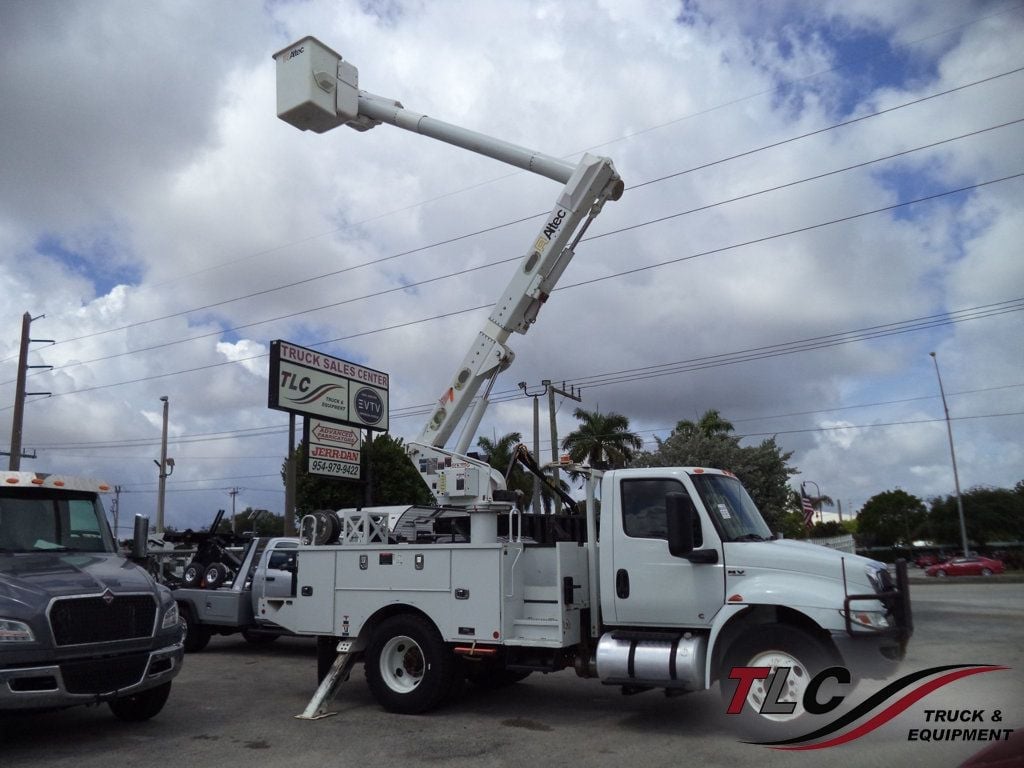 2021 International MV607 Altec L37M Bucket Truck, NON CDL,  37FT BOOM 42FT REACH