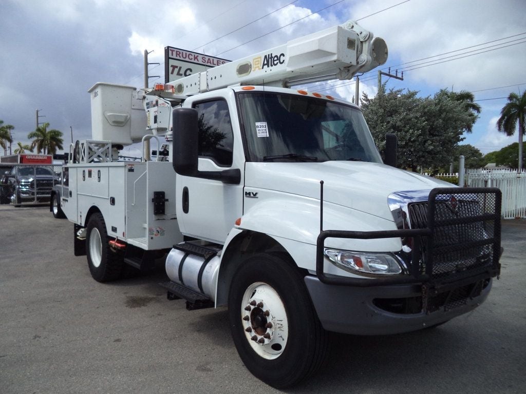2021 International MV607 Altec L37M Bucket Truck, NON CDL,  37FT BOOM 42FT REACH
