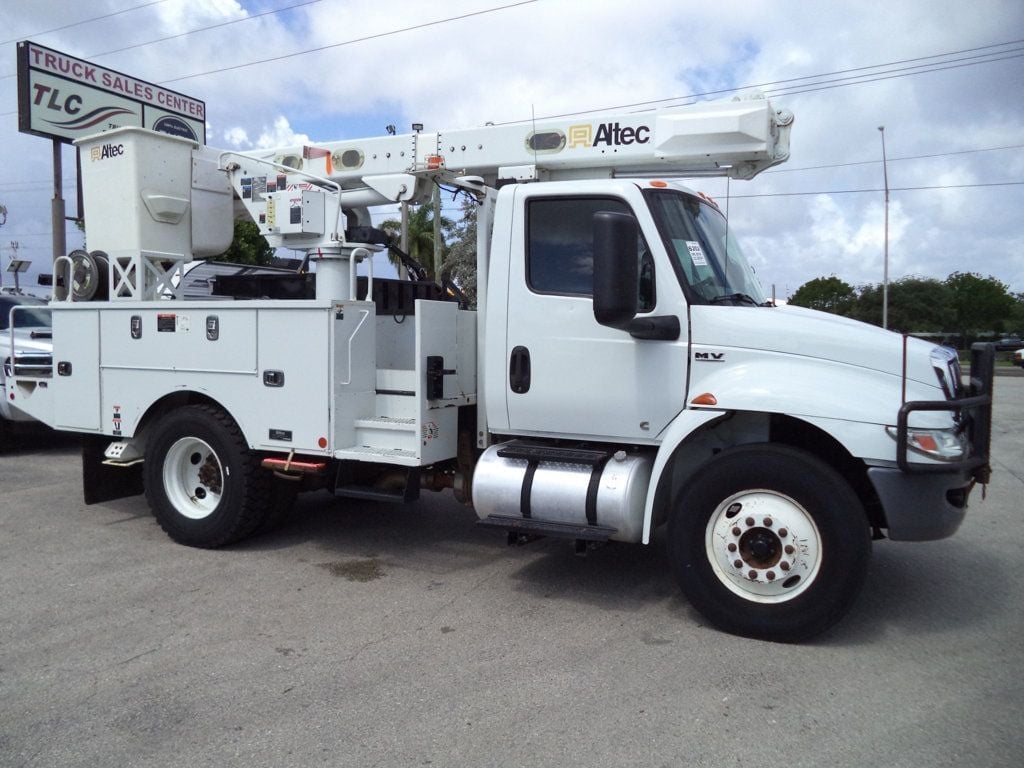2021 International MV607 Altec L37M Bucket Truck, NON CDL,  37FT BOOM 42FT REACH