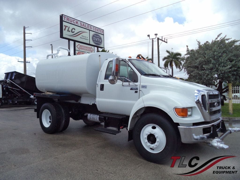 2015 Ford F650 With Curry 2000 Gallon Steel Water Tank & Sprayers