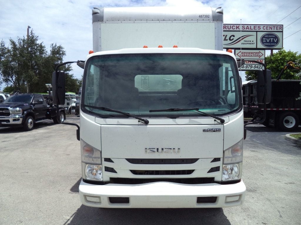 2021 Isuzu NPR HD Gas With 16ft Box Truck Dry Cargo Truck & Aluminum Liftgate