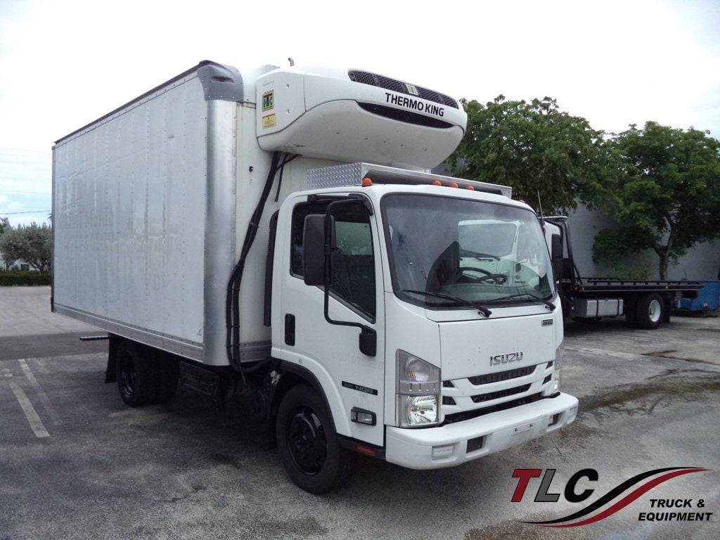 2020 Isuzu NQR w/ 16ft Refrigerated Box Truck Thermo King T590R
