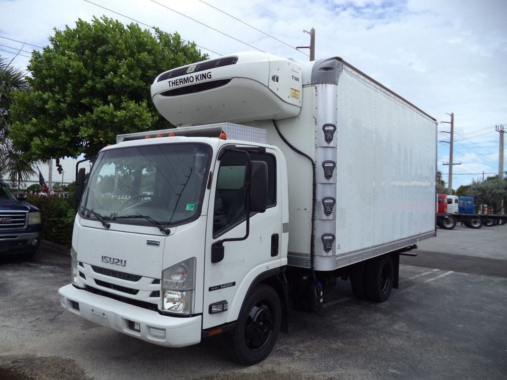 2020 Isuzu NQR w/ 16ft Refrigerated Box Truck Thermo King T590R