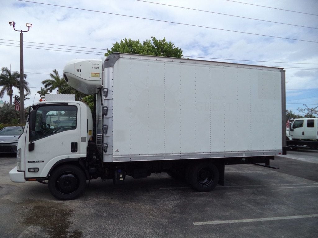 2020 Isuzu NQR w/ 16ft Refrigerated Box Truck Thermo King T590R