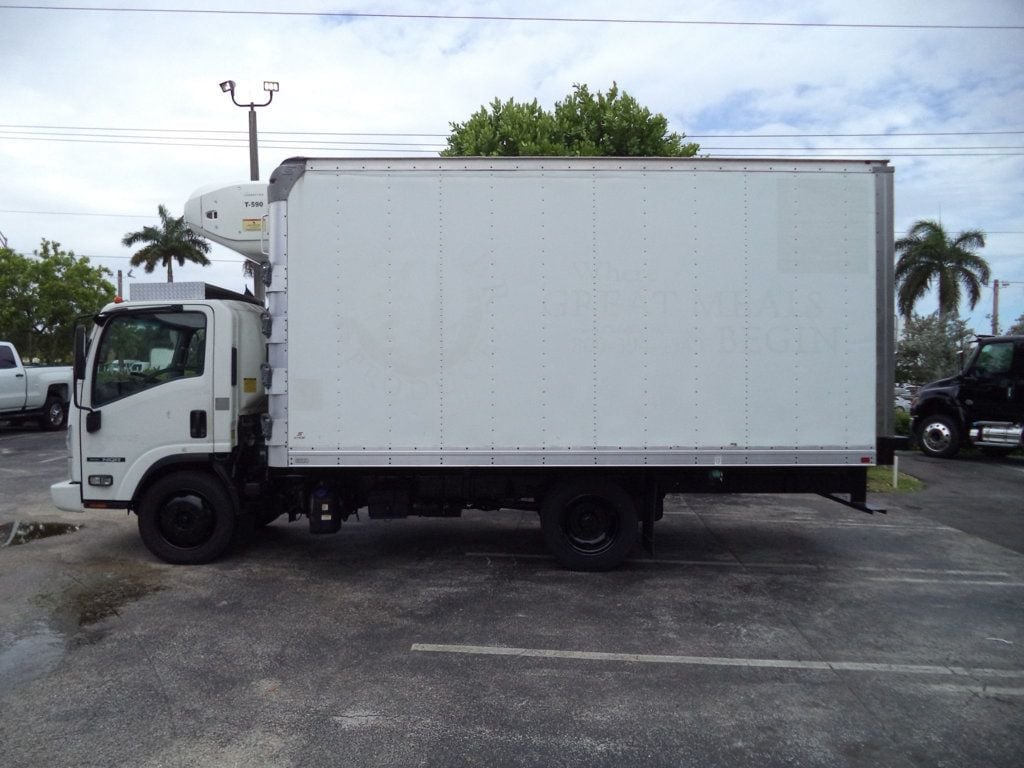 2020 Isuzu NQR w/ 16ft Refrigerated Box Truck Thermo King T590R