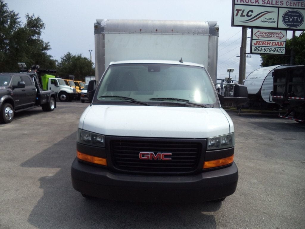 2021 GMC Savana G3500 w/ 16ft Box Truck Dry Cargo Truck & Aluminum Ramp