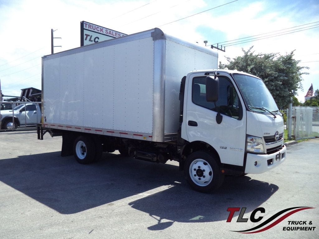 2020 HINO 195 w/ 16ft Box Truck Dry Cargo Truck & Aluminum Liftgate