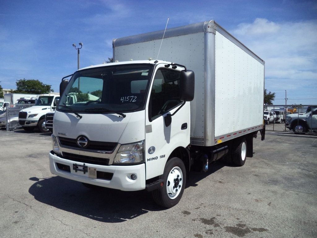 2020 HINO 195 w/ 16ft Box Truck Dry Cargo Truck & Aluminum Liftgate