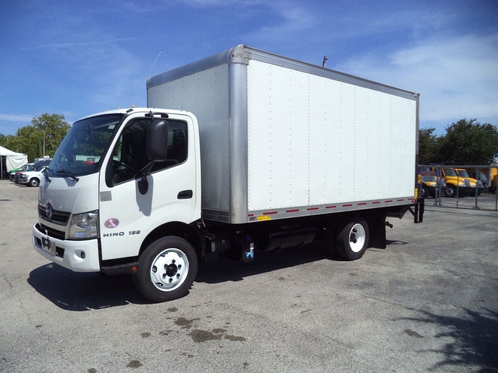 2020 HINO 195 w/ 16ft Box Truck Dry Cargo Truck & Aluminum Liftgate