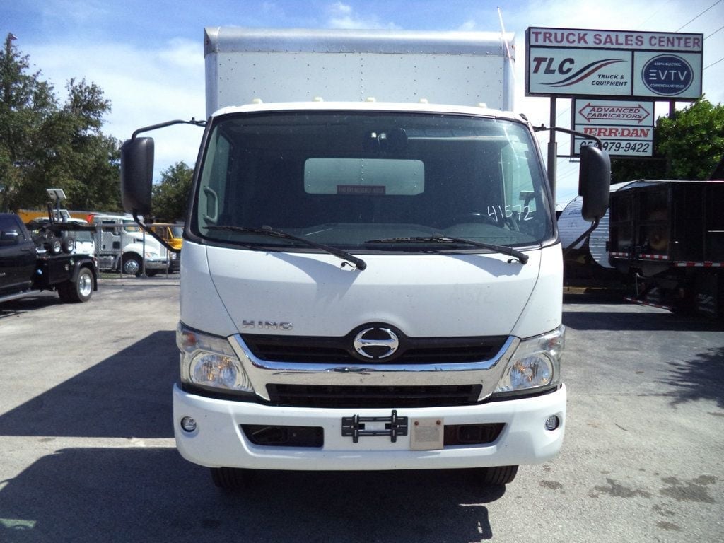 2020 HINO 195 w/ 16ft Box Truck Dry Cargo Truck & Aluminum Liftgate