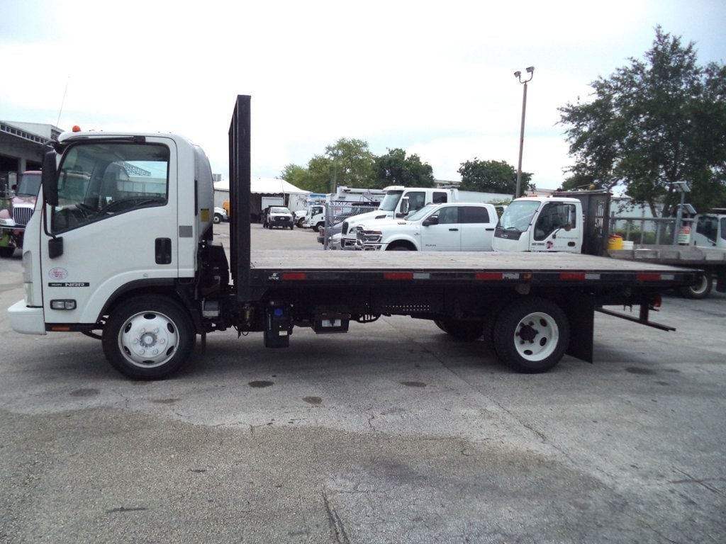 2019 Isuzu NRR w/ 16ft Flatbed Platform Truck