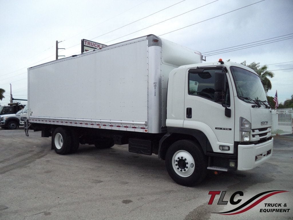 2018 Isuzu FTR 24ft Dry Freight Box Truck Moving Truck With Liftgate